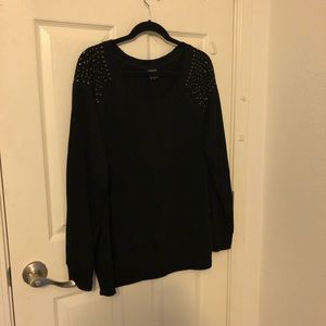 black and gold shirt